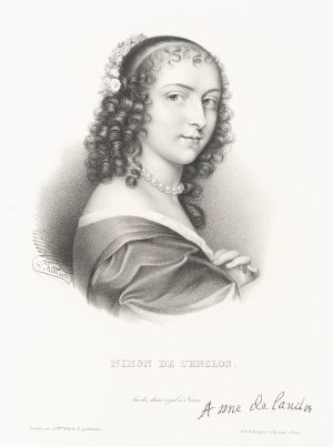Porträt von Ninon de Lenclos