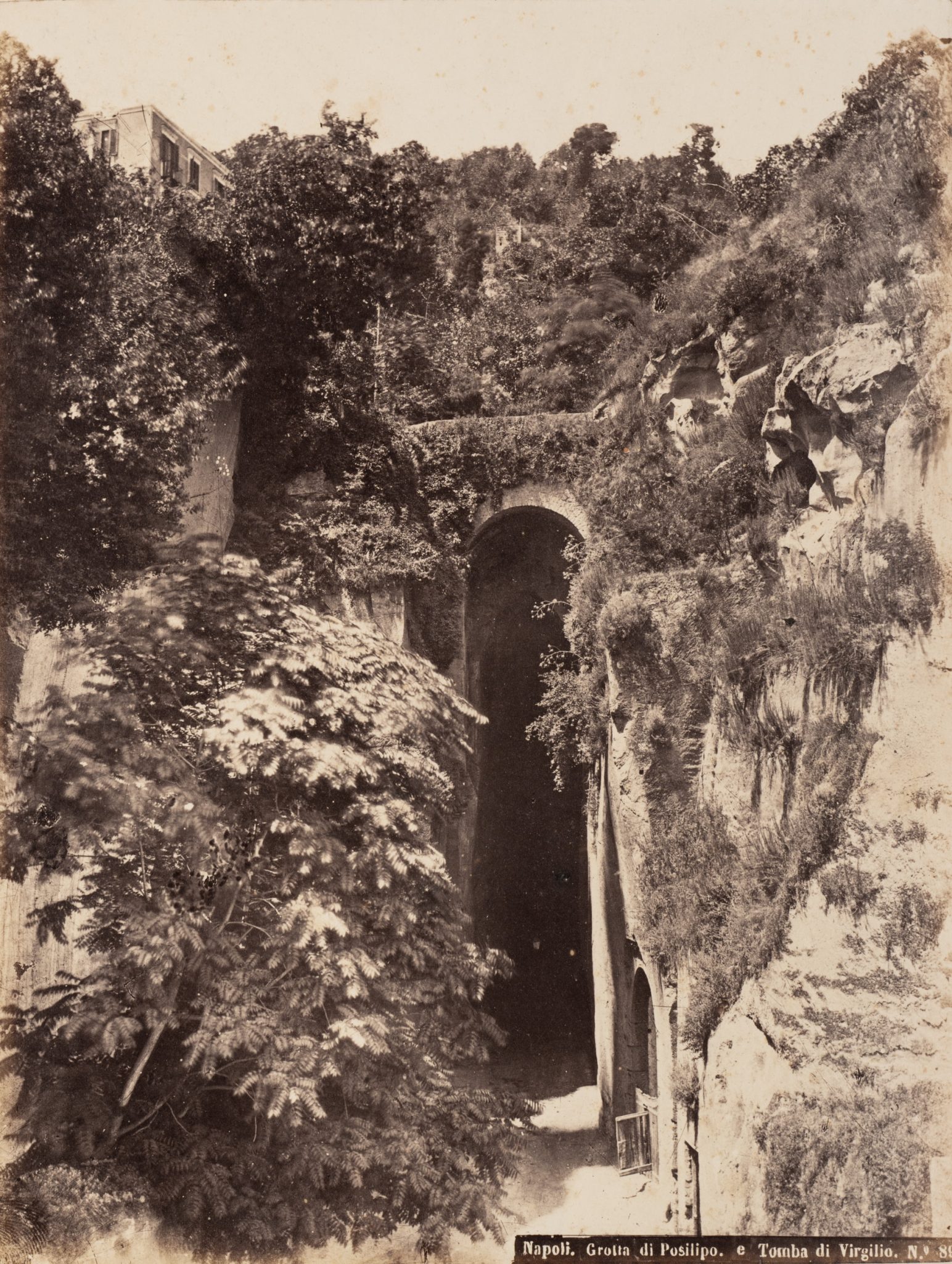 Grotta di Posillipo Eingang