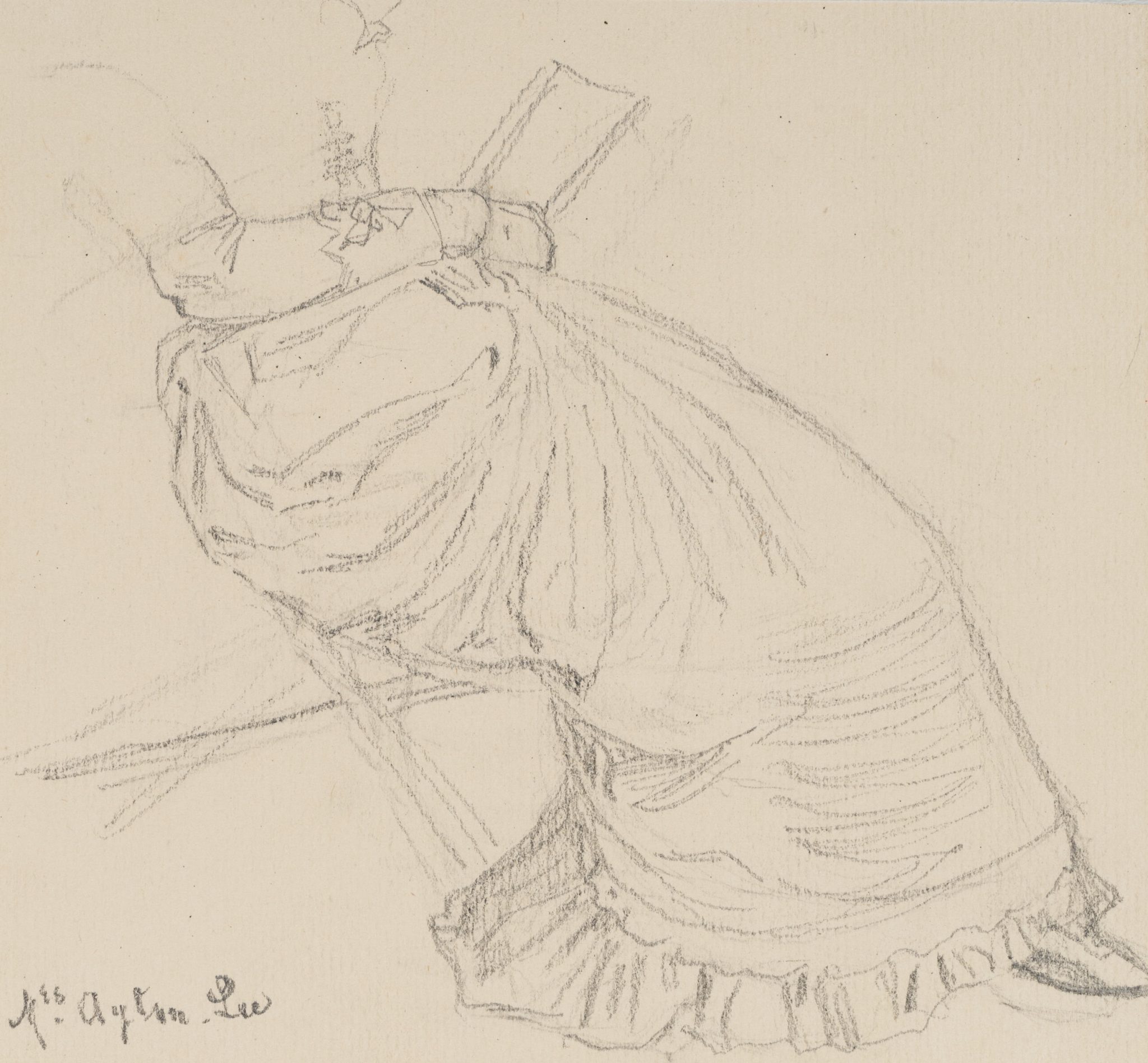 Beinstudie einer Dame