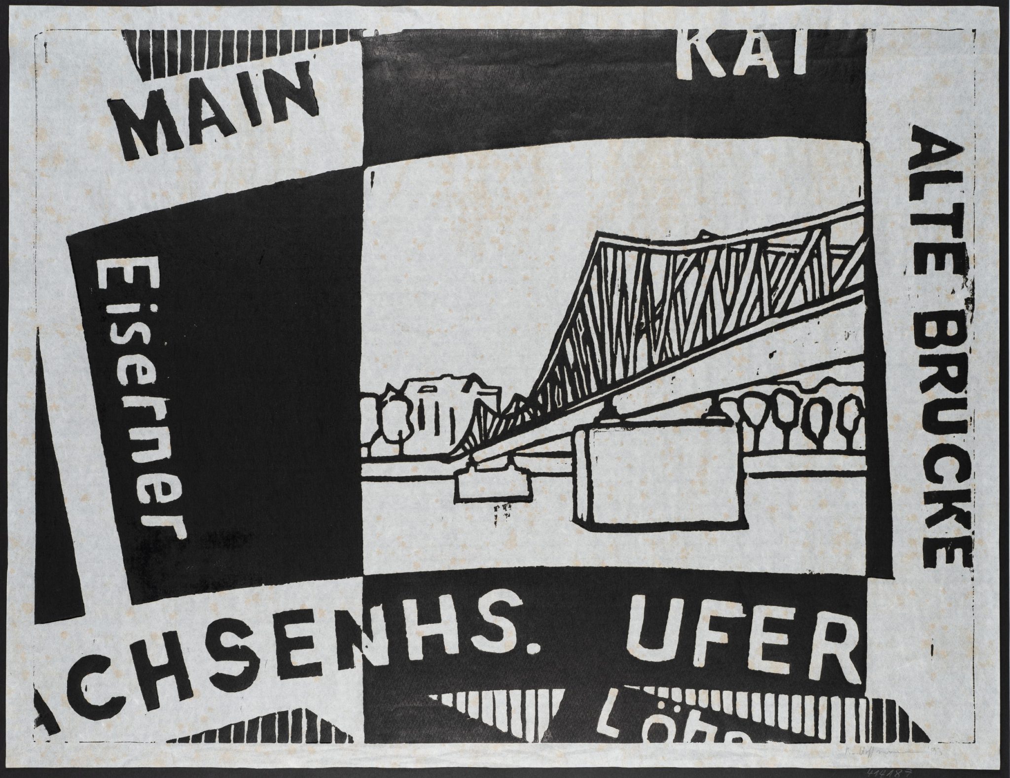 "Frankfurt V.", Brücken über den Main