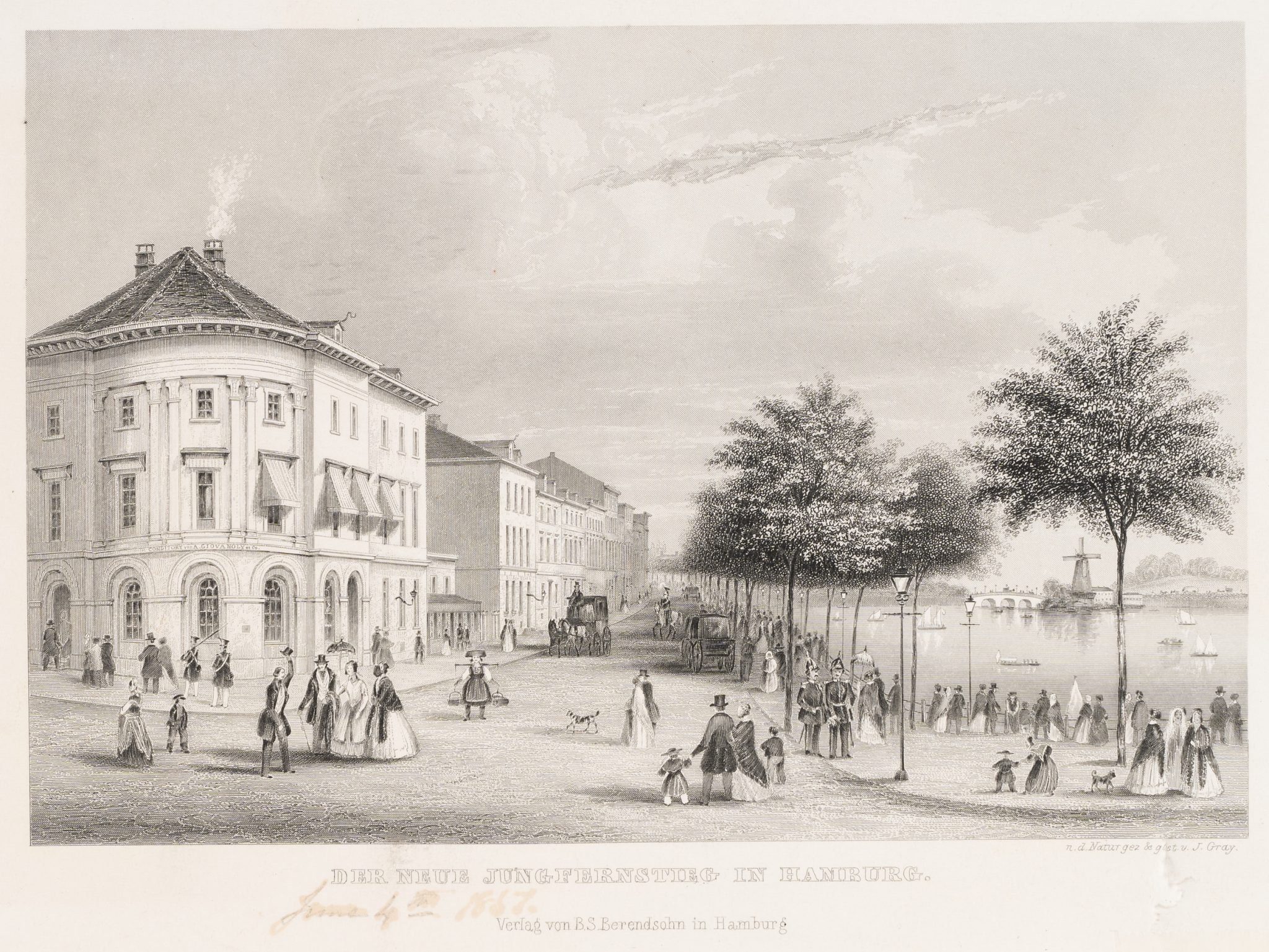 Neuer Jungfernstieg Hamburg
