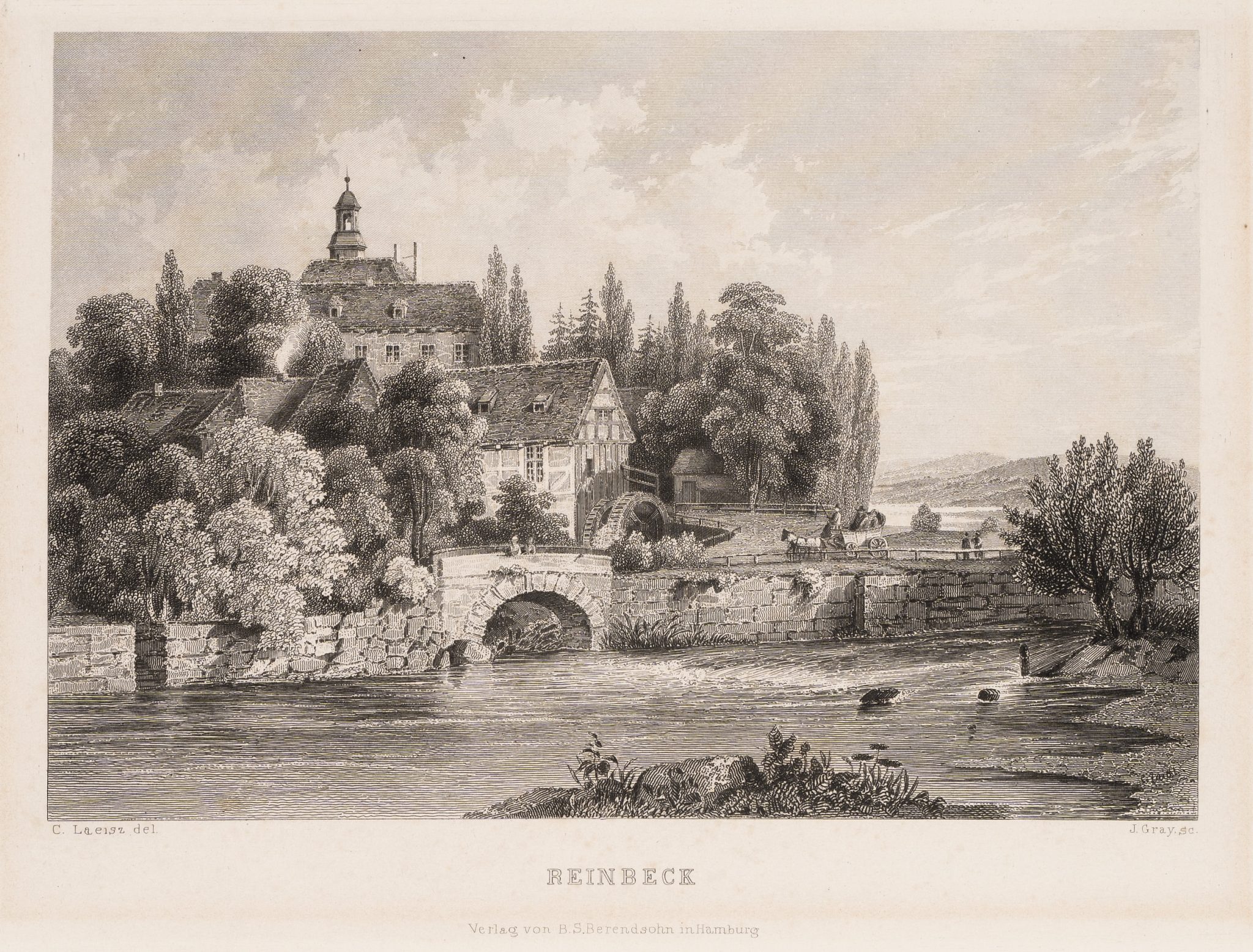 Reinbeck-Szene mit Brücke