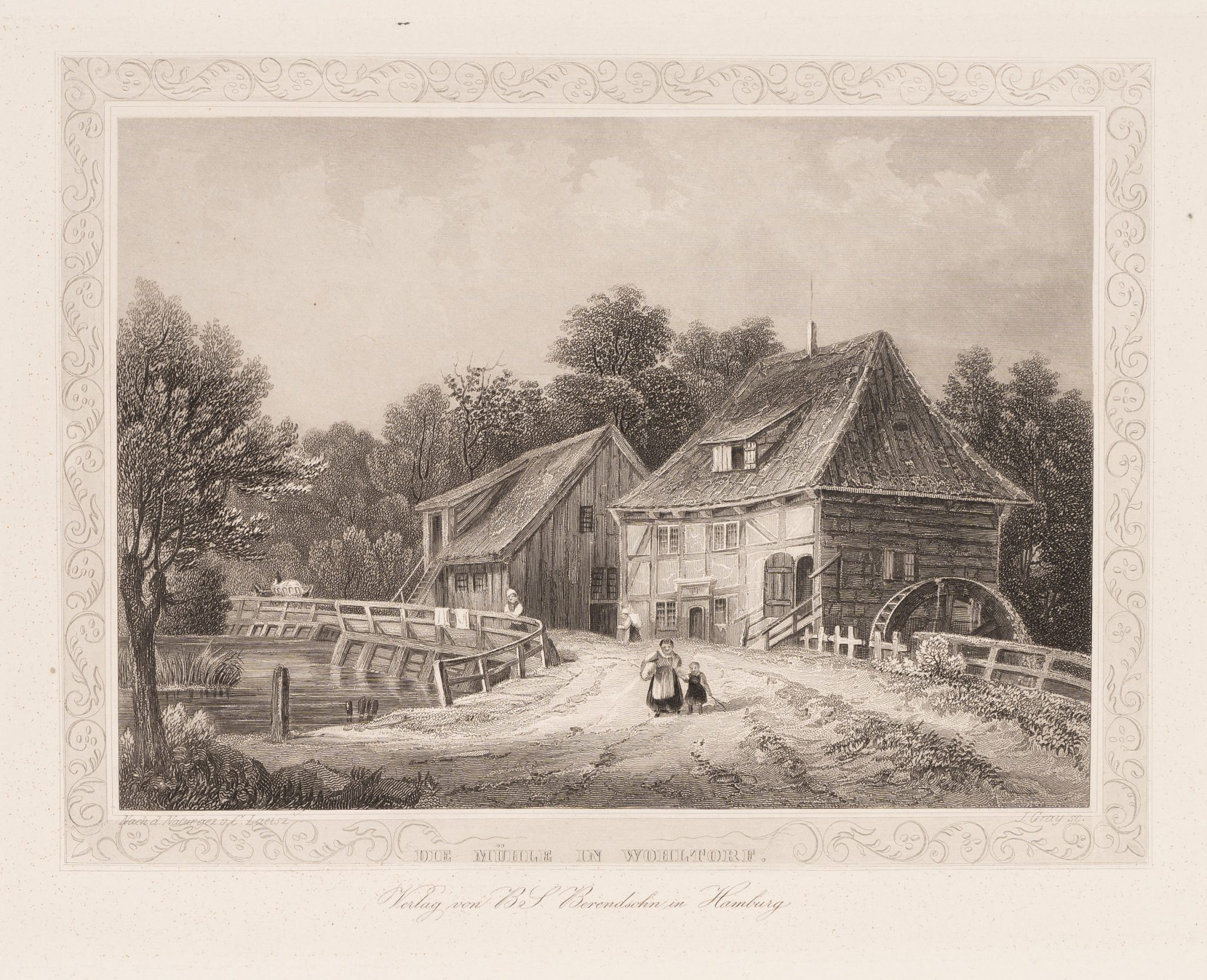 Die Mühle in Wohltorf, Hamburg