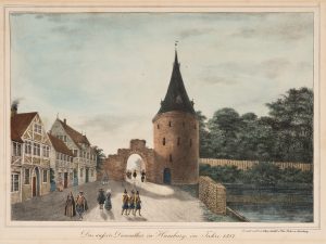 Das ehemalige Dammtor in Hamburg