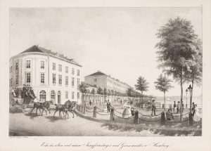 Am Jungfernstieg in Hamburg