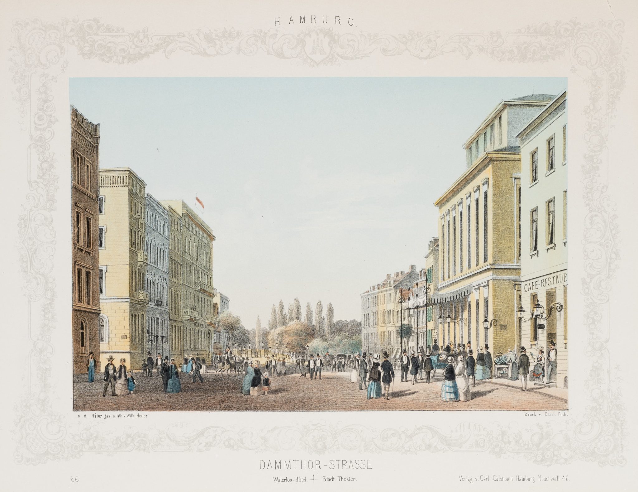 Hamburg. Dammtorstraße