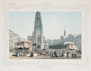 Hamburg. Hopfenmarkt