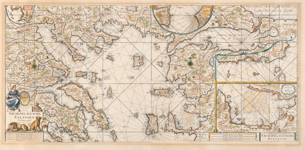 Beispiel aus Landkarten: Nördliche Ägäis und Bosporus