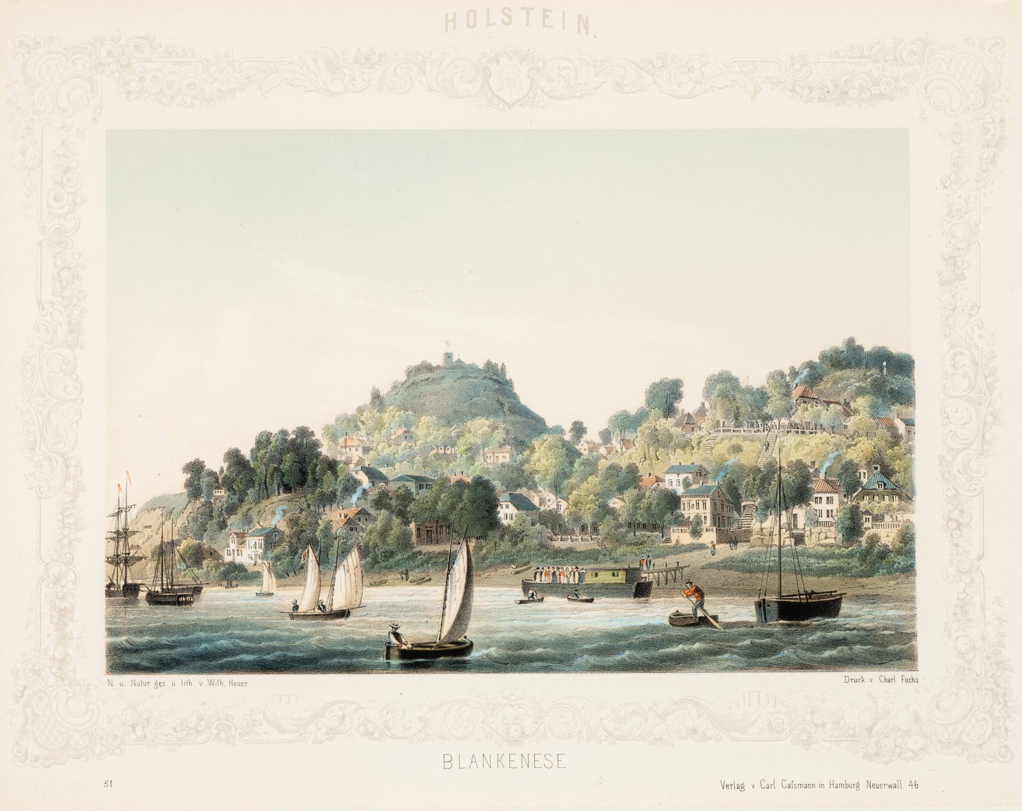 Ansicht von Hamburg Blankenese