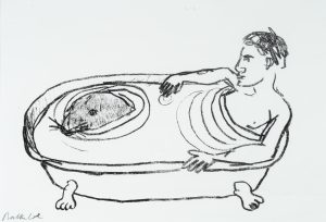Seehund in der Badewanne