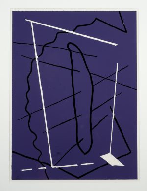 Abstrakte Linienkomposition, Werknummer 142B