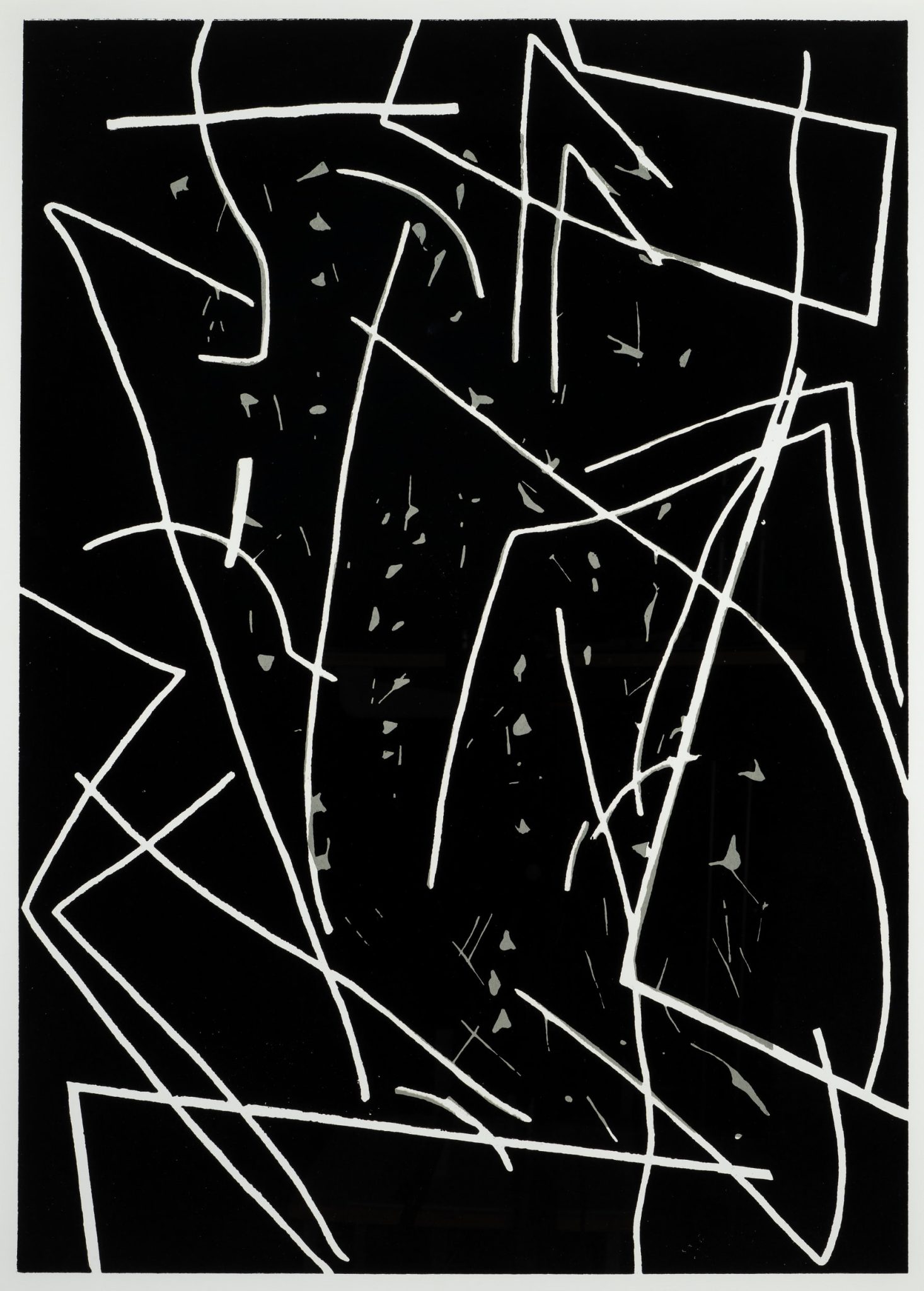 Abstrakte Linienkomposition