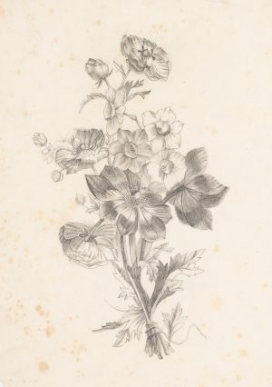 Blumenstrauß-Illustration