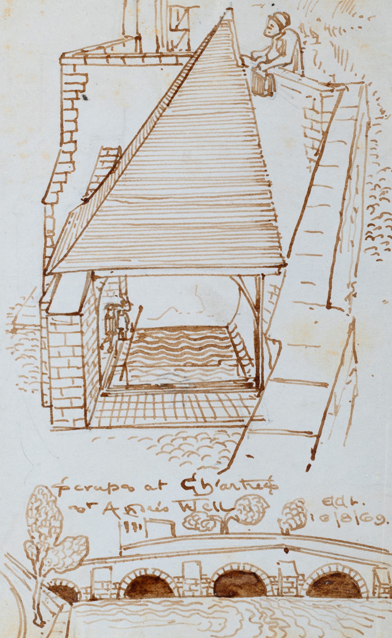 Brunnenhaus in Chartres