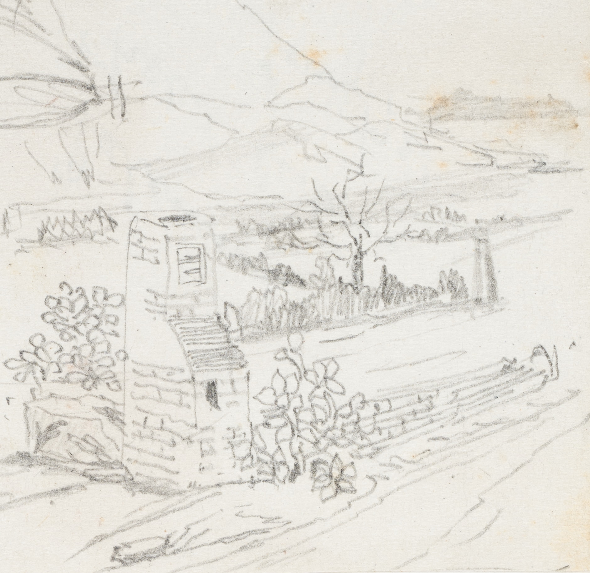 Ruine eines Hauses