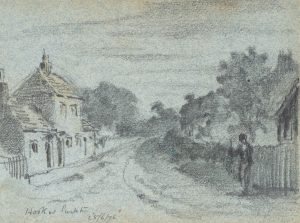 Ländliche Straßenszene
