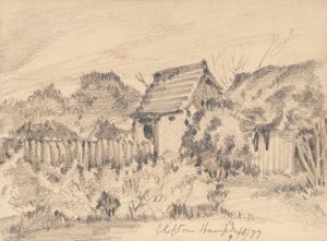 Ortsrand von Clifton Hampden