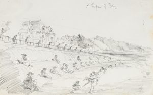 Strand und Promenade von Filey, North Yorkshire