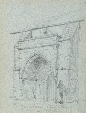 Gotisches Portal bei Canterbury