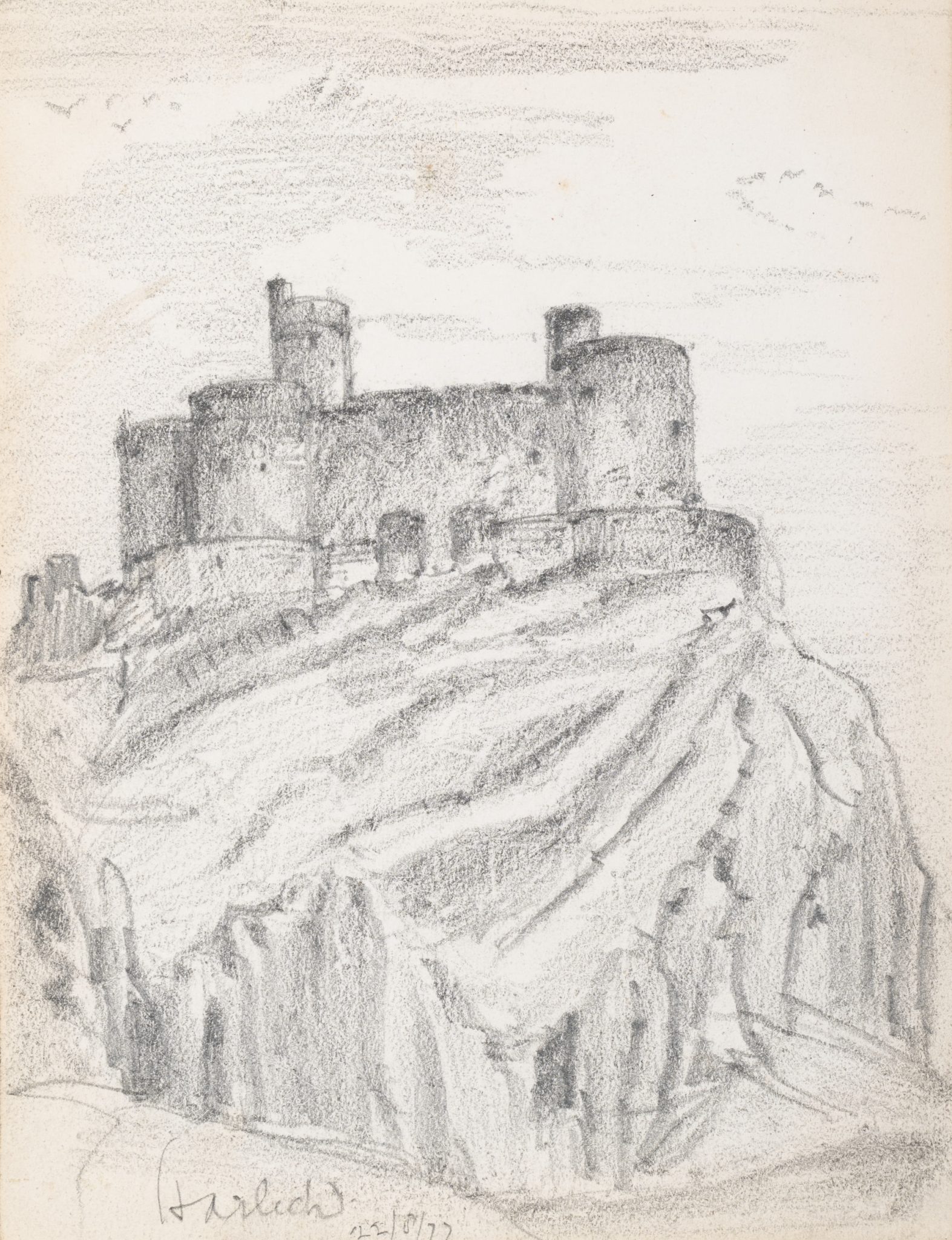Harlech Castle in Wales