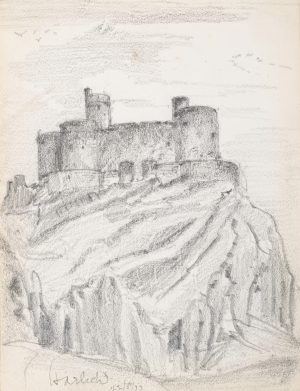 Harlech Castle in Wales