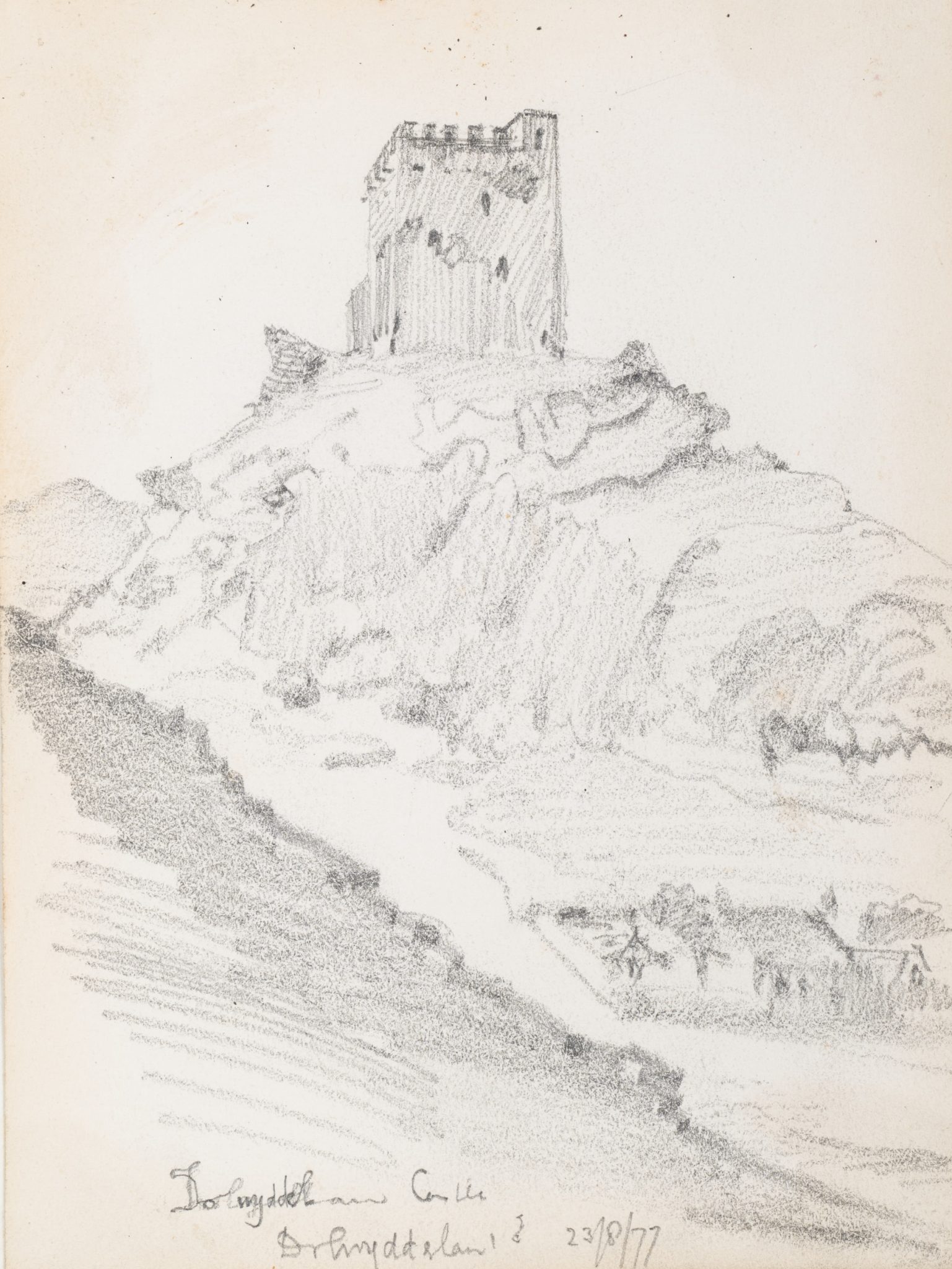 Dolwyddelan Castle in Wales