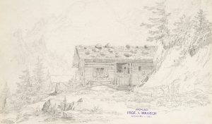 Tiroler Haus im Gebirge
