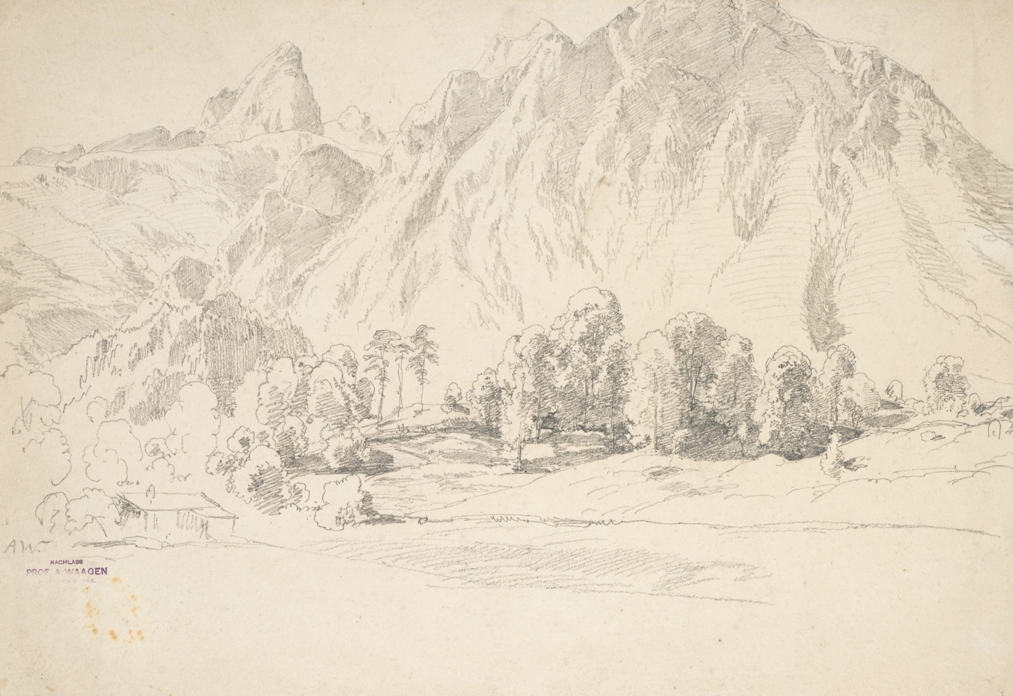 Gebirgslandschaft in Südtirol
