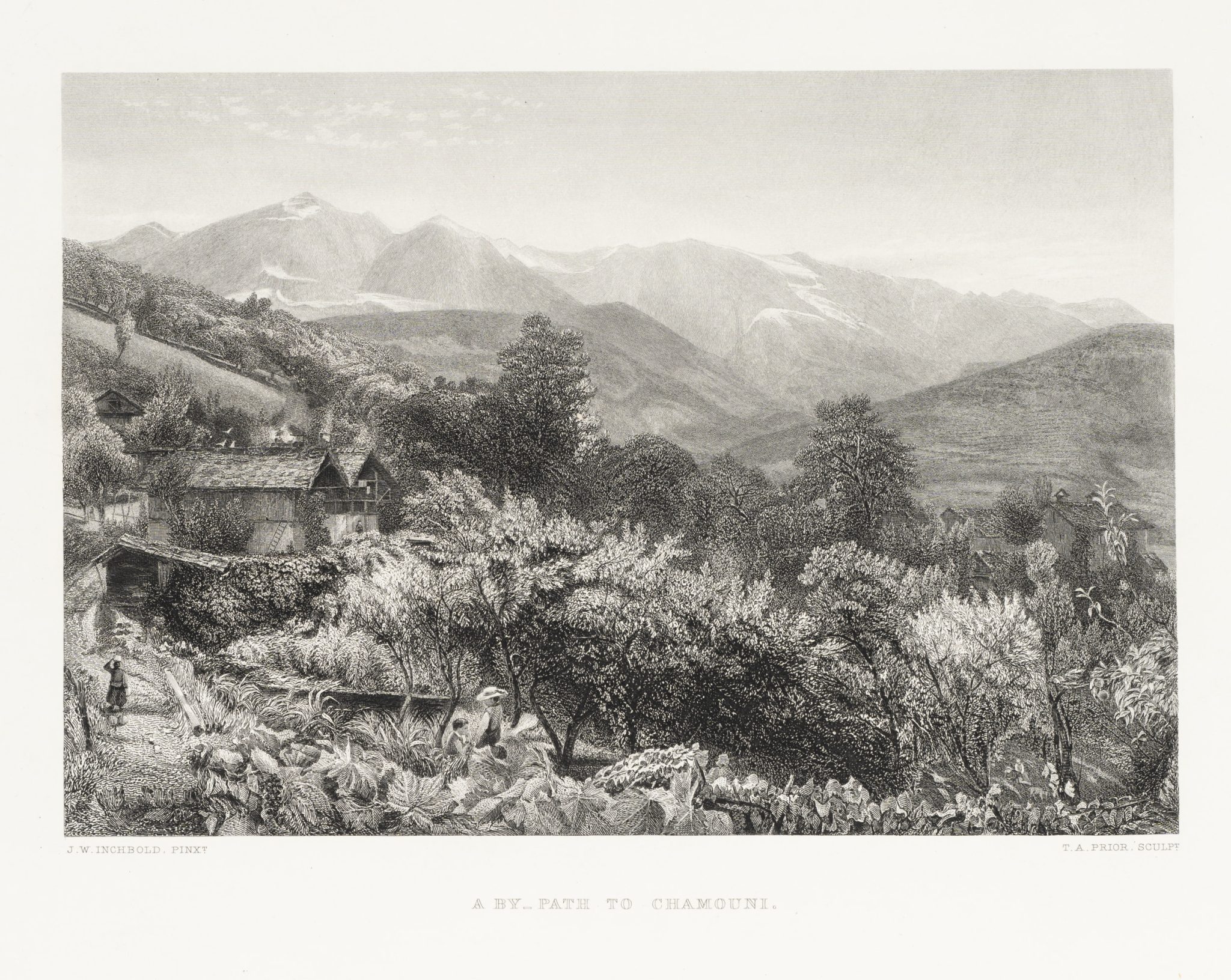 Alpiner Pfad nach Chamouni, Sardinien