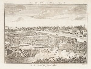 Historische Stadtansicht von Paris