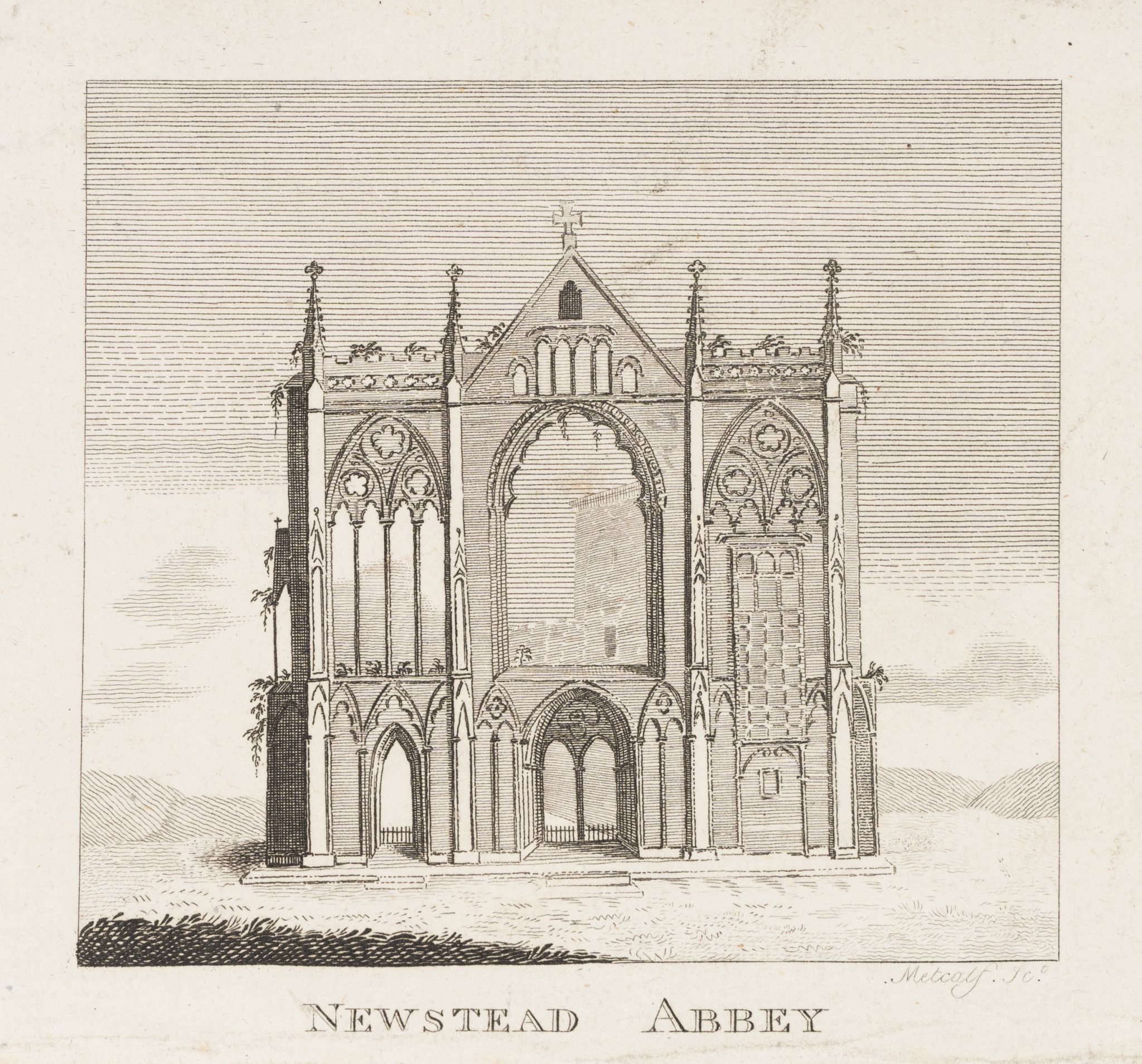 Newstead Abbey Fassade