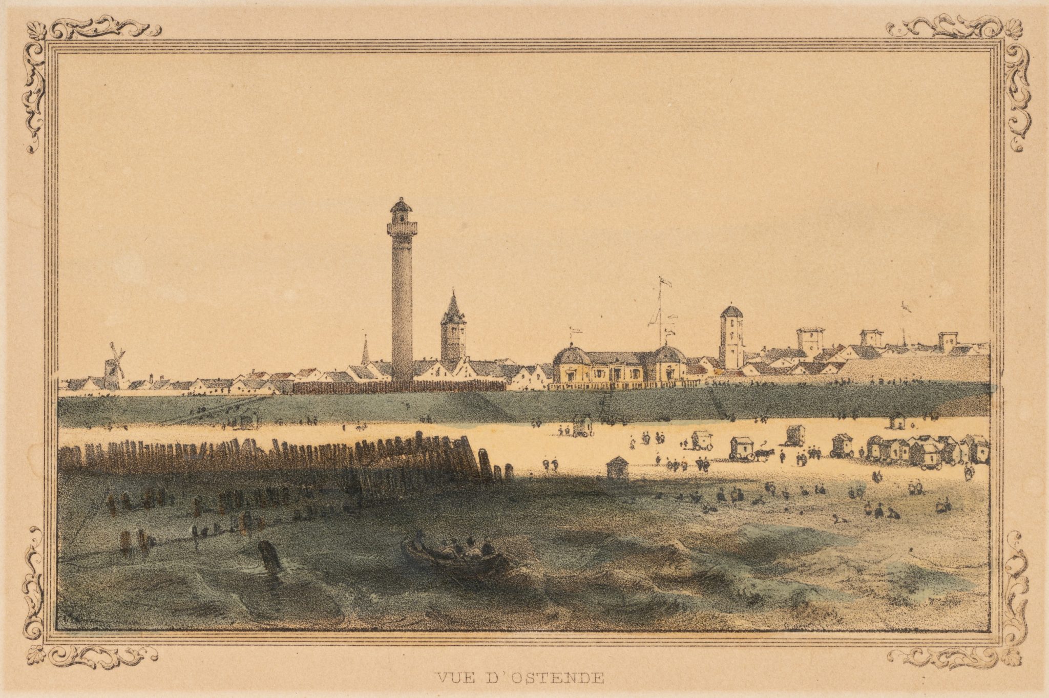 Stadtansicht von Ostende