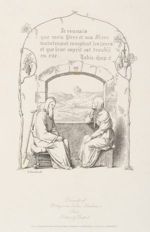 Biblische Szene nach Tobit