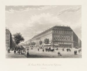 Boulevard des Capucines in Paris
