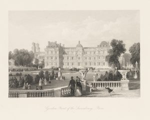 Gartenfront des Palais Luxembourg