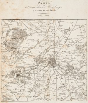 Stadtkarte von Paris