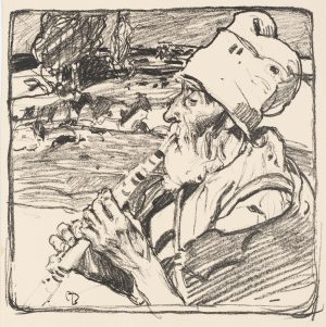 The Goatherd. Ziegenhirte