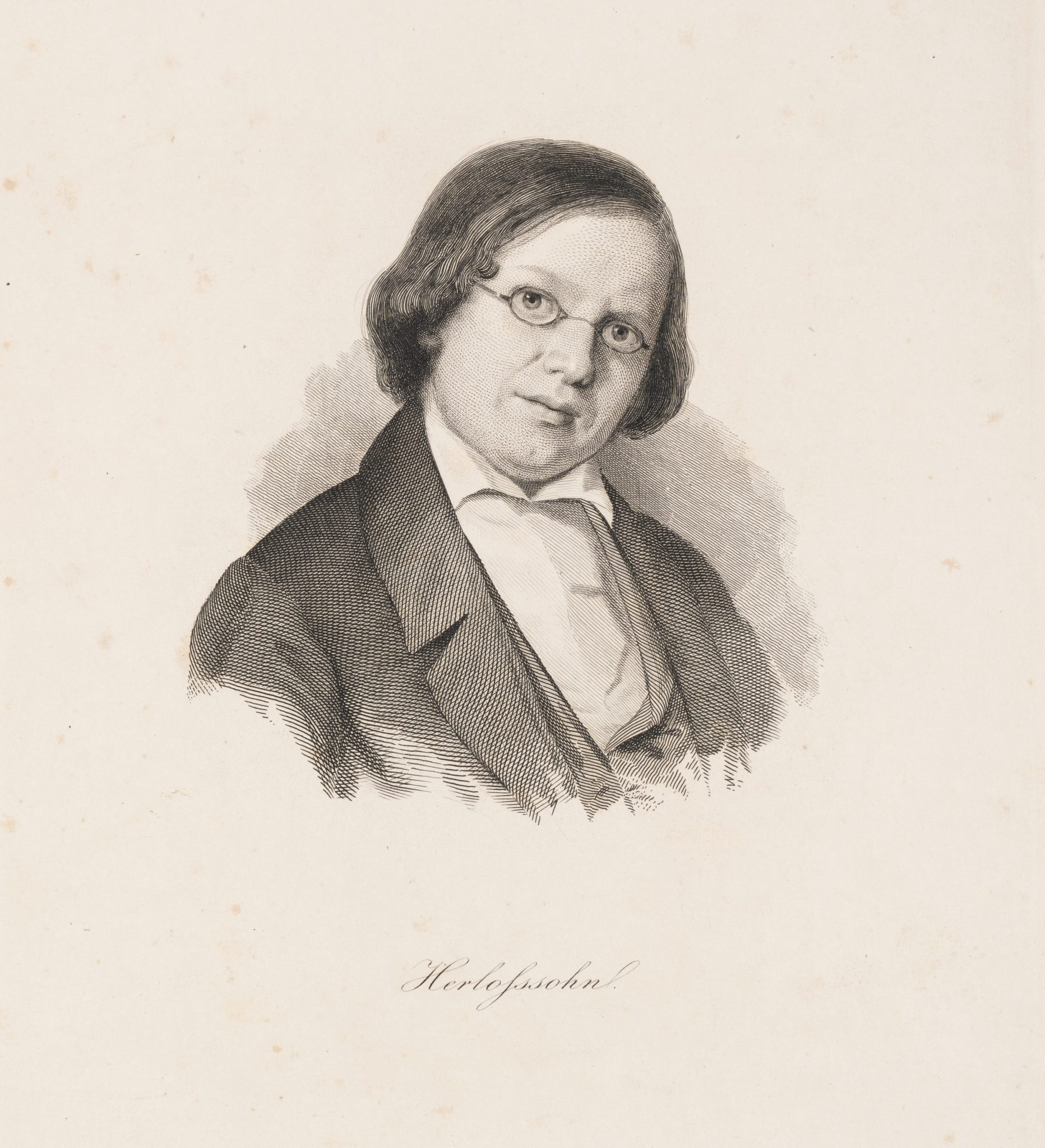 Porträt C. Herloßsohn (1804-1849)