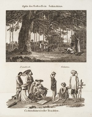 Rituale und Trachten in Cochinchina, Vietnam