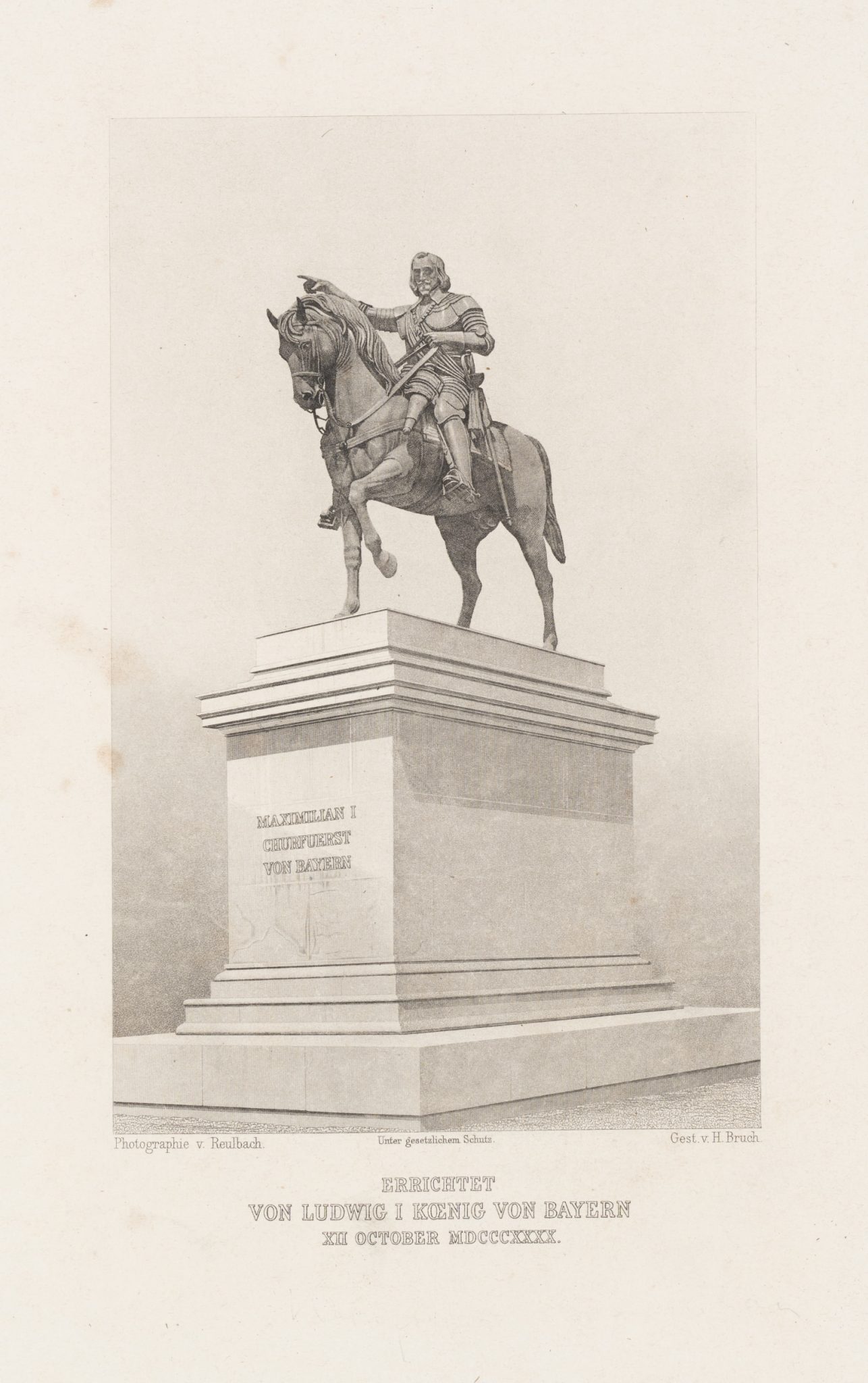 Reiterdenkmal Maximilian I. von Bayern