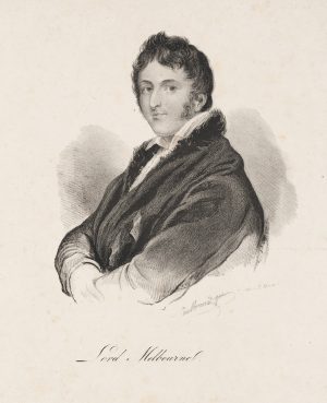 Porträt von Lord Melbourne