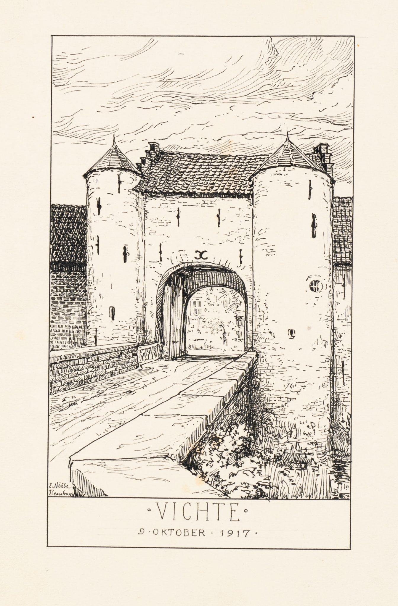 Torhaus von Schloss Vichte