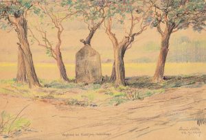 Wegkreuz in der Landschaft