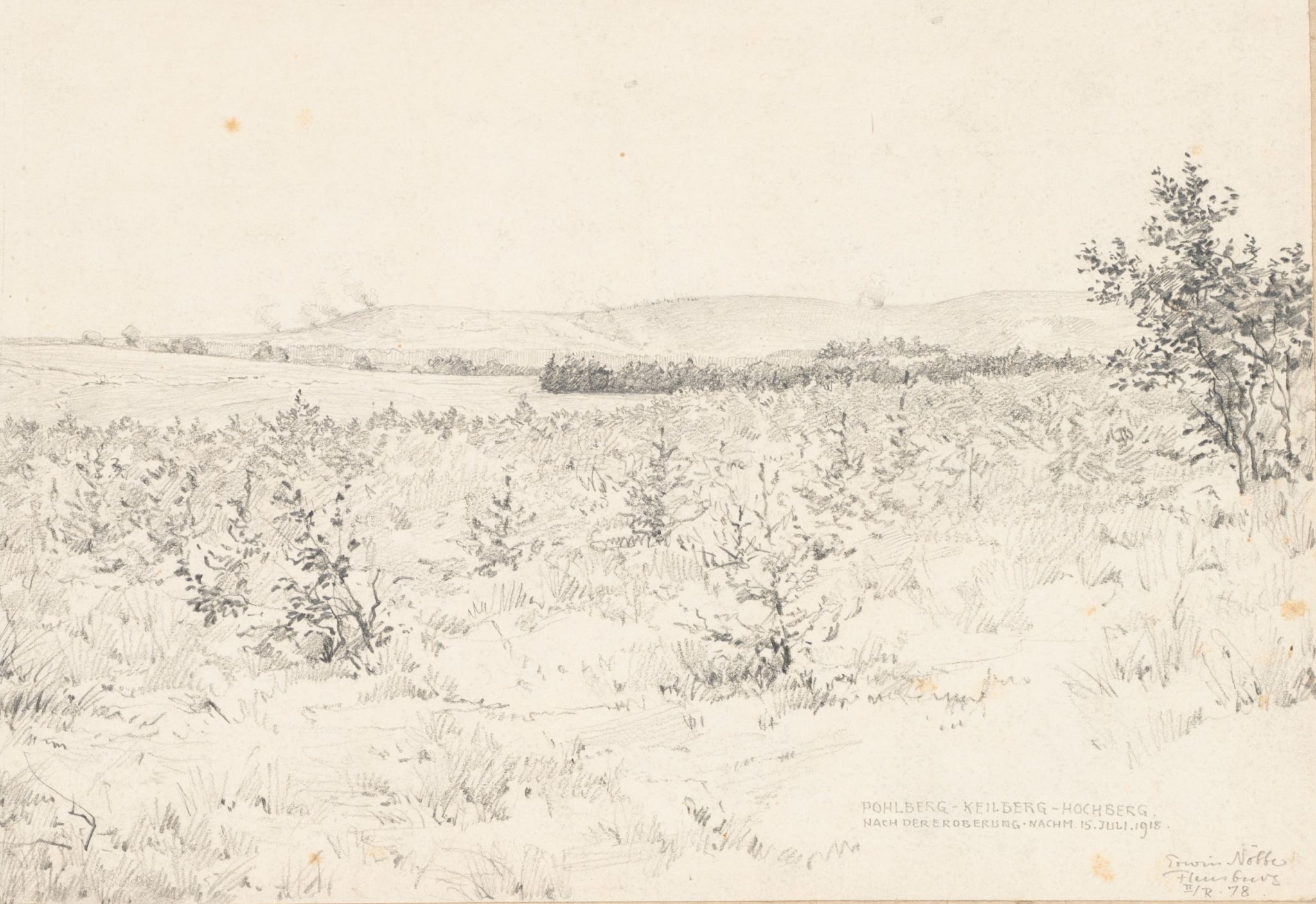 Pohlberg, Keilberg, Hochberg. Nach der Eroberung
