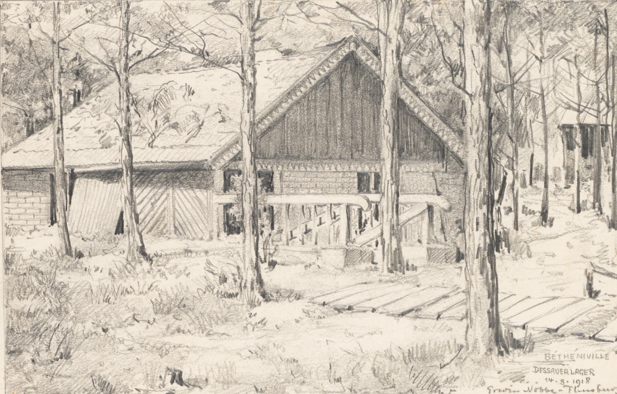 Offiziersbaracke bei Bétheniville