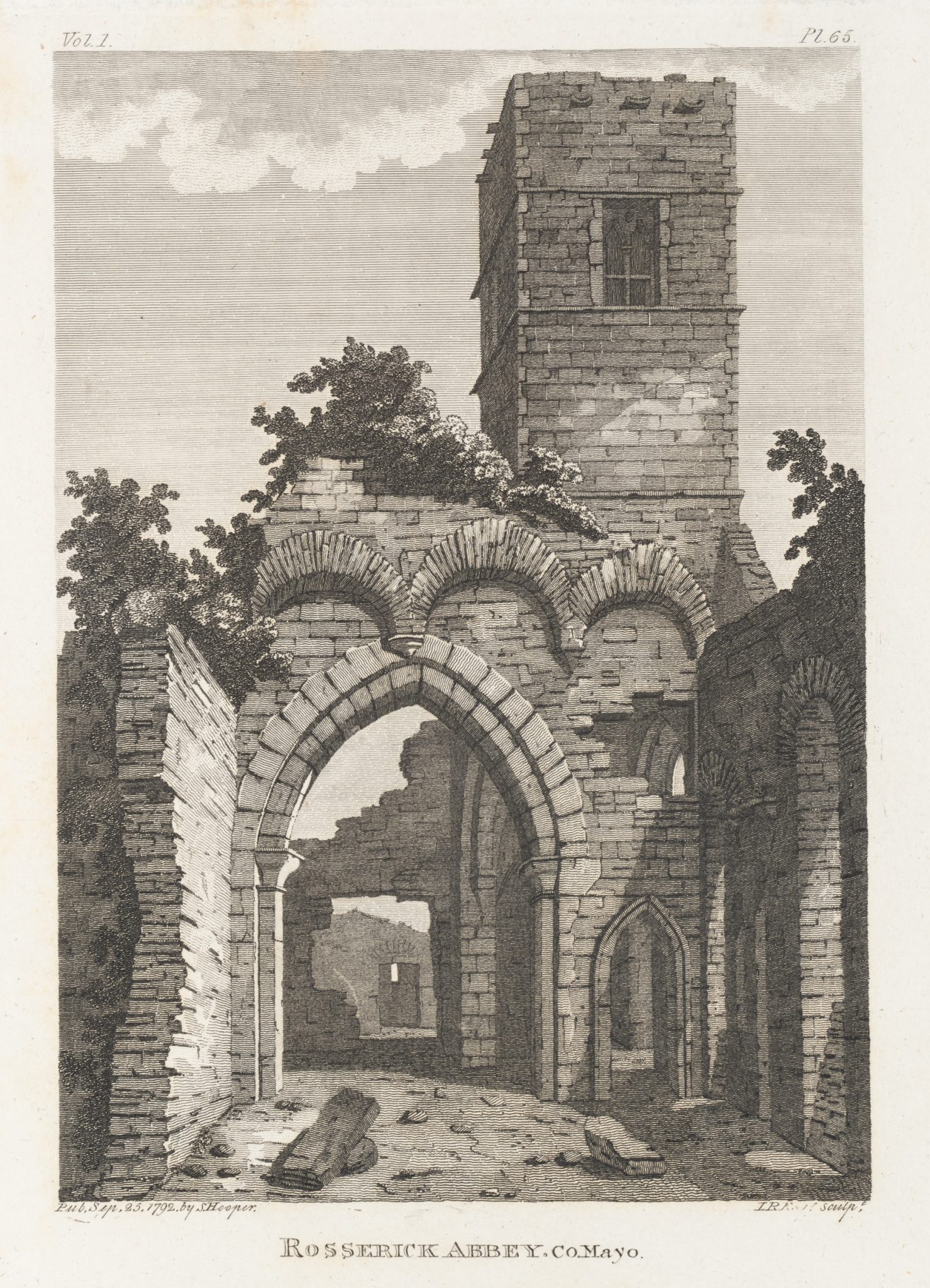 Ruinen von Rosserick Abbey