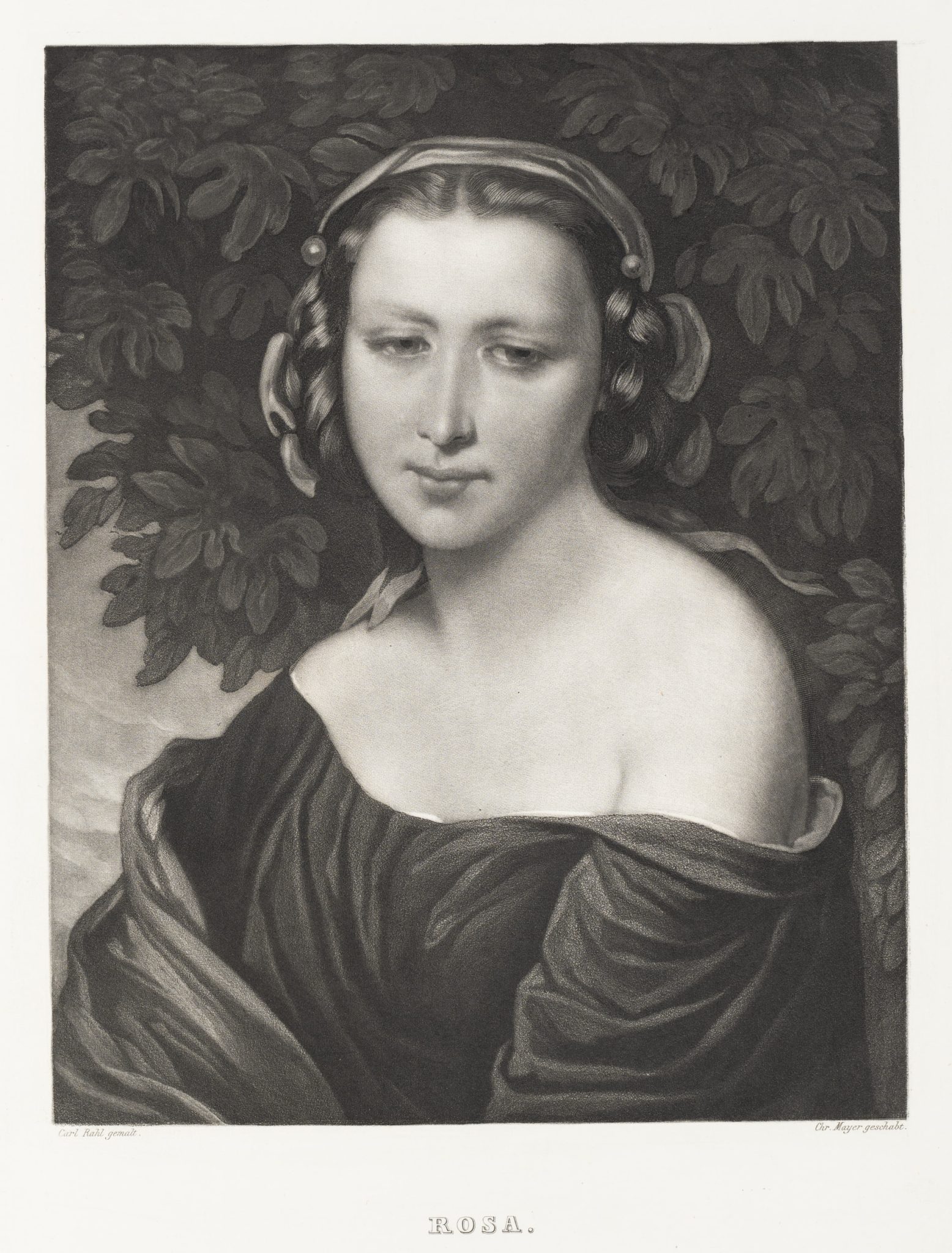 Porträt der "Rosa"