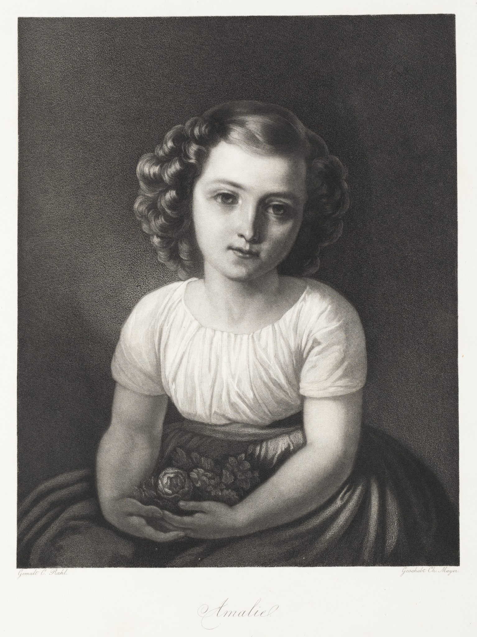 Porträt der Amalie