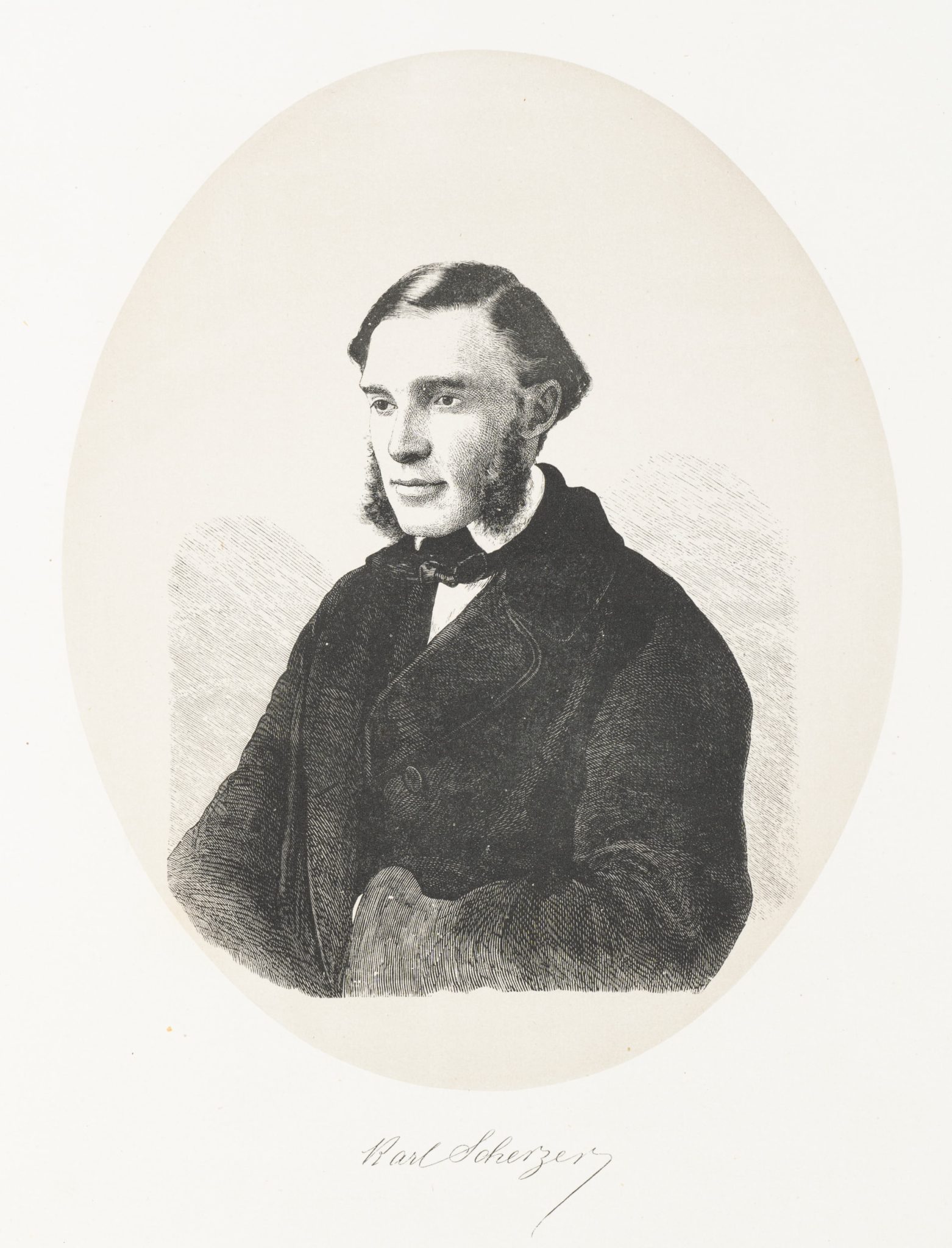Porträt Ritter K. von Scherzer (1821-1903)