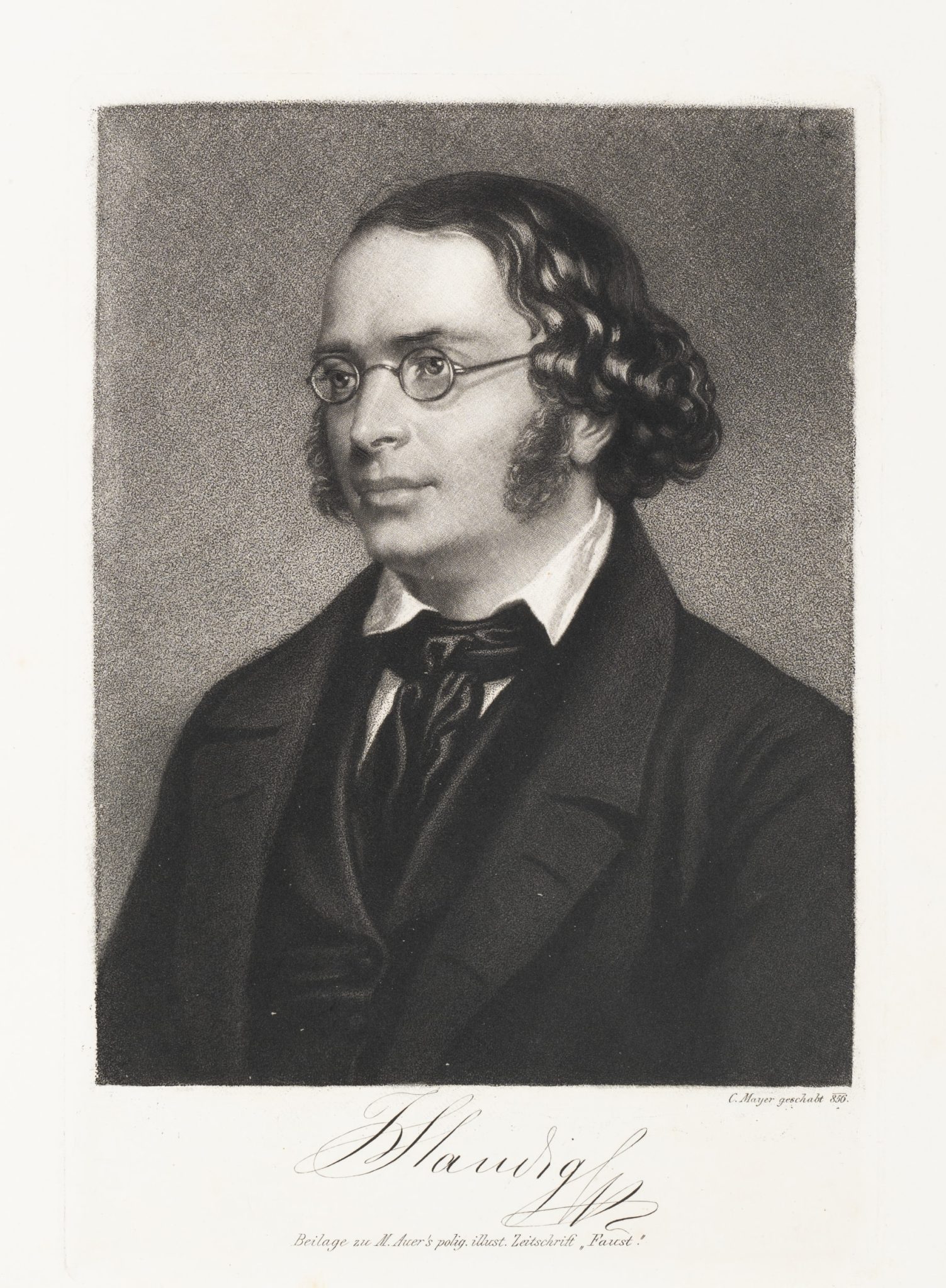Porträt J. Staudigl (1807-1861)